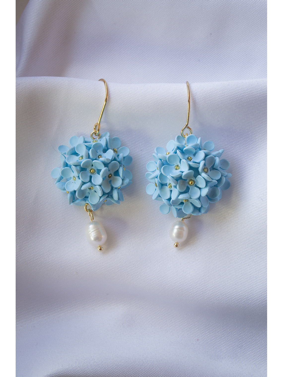 Aritos flor de hortensias  1