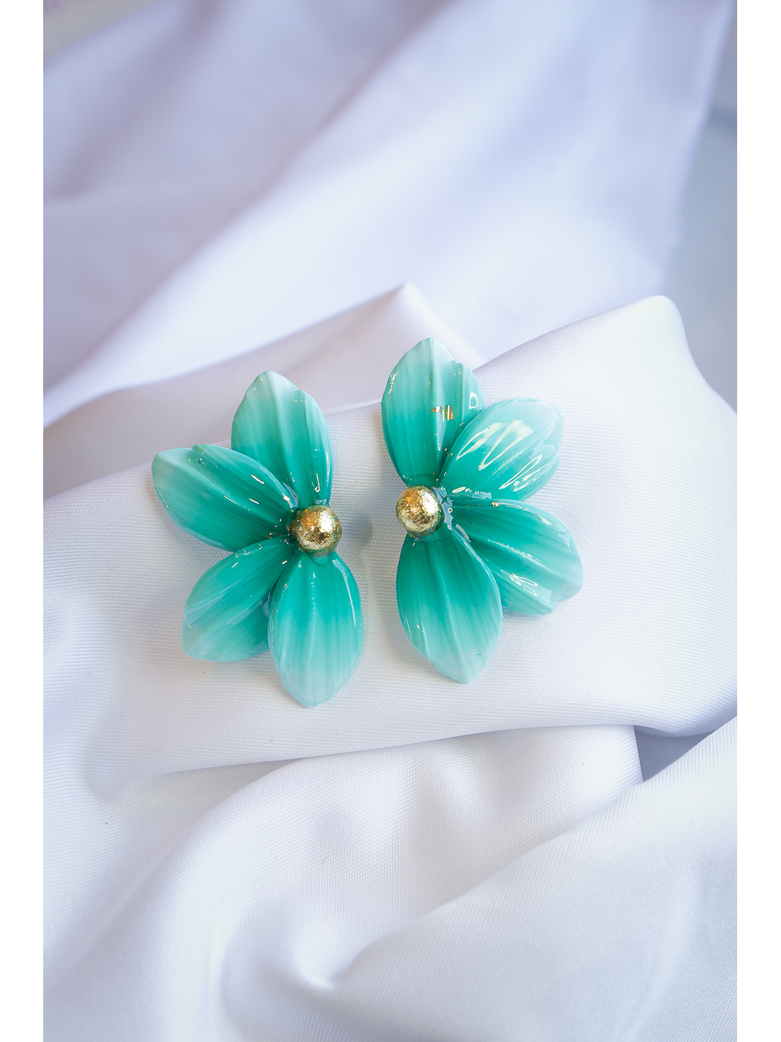 Aritos flor de loto  1