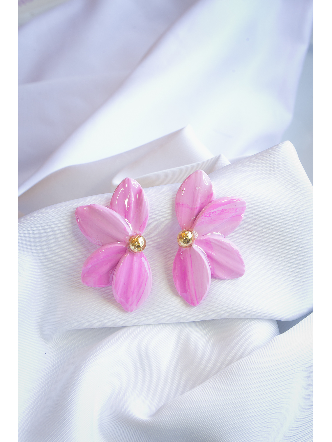 Aritos flor de loto  1