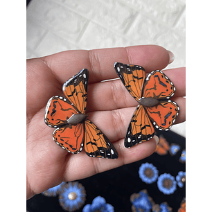 Aritos Mariposa Vanessa Carye