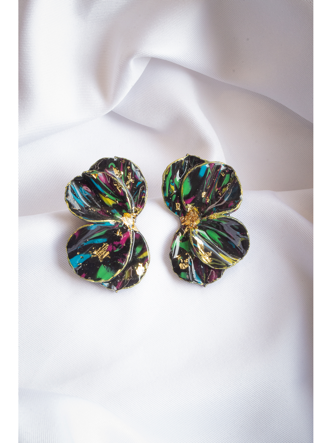 Aritos scrunchys negros 1