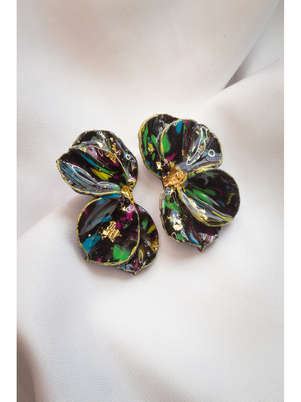 Aritos scrunchys negros 2