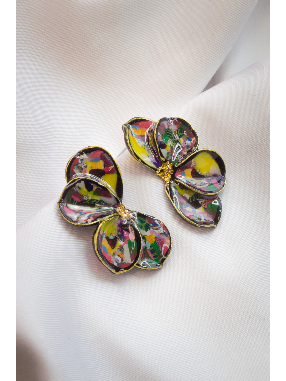 Aritos scrunchys multicolores 2