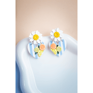 Aritos Frutas y margaritas