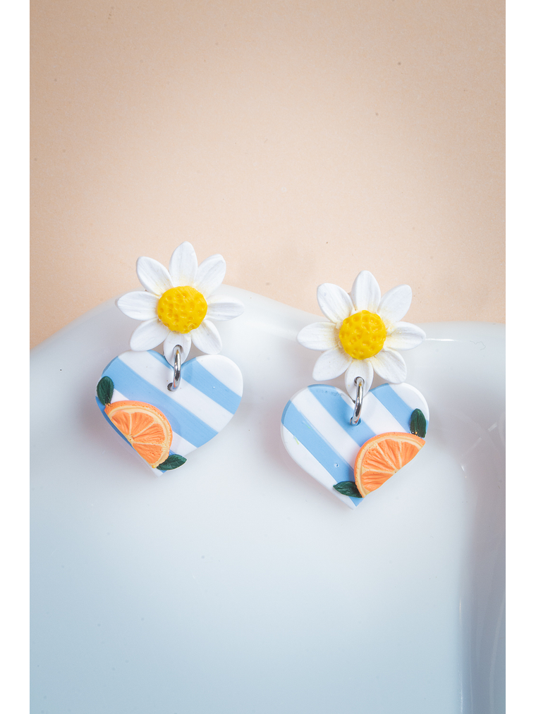 Aritos Frutas y margaritas 1