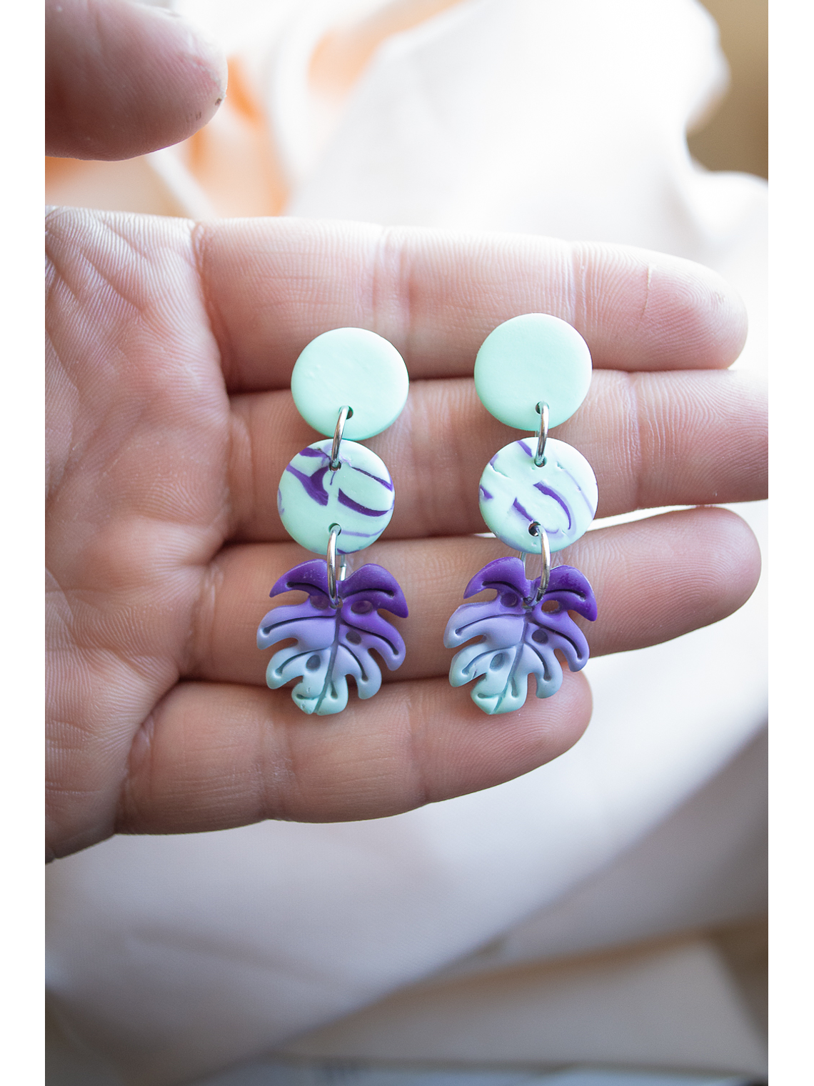 Aritos Botones y Monsteras 2