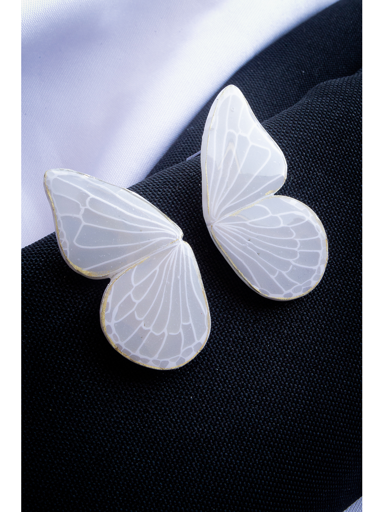 Alas de Mariposa Blancas Translúcidas 2