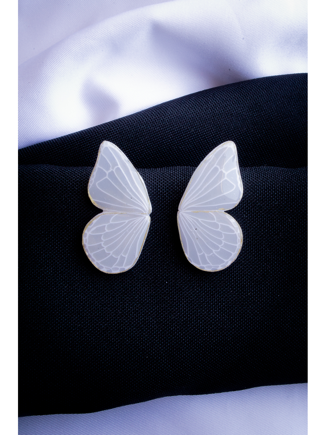 Alas de Mariposa Blancas Translúcidas 1