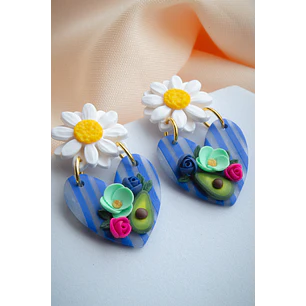 Aritos Frutas y flores 