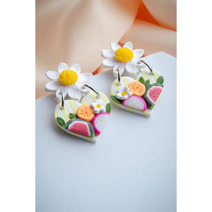 Aritos Frutas y flores 