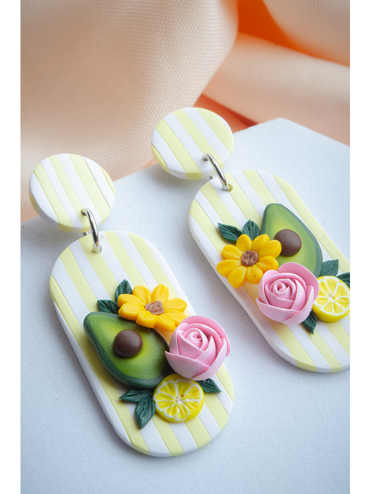 Aritos Frutas y flores  2