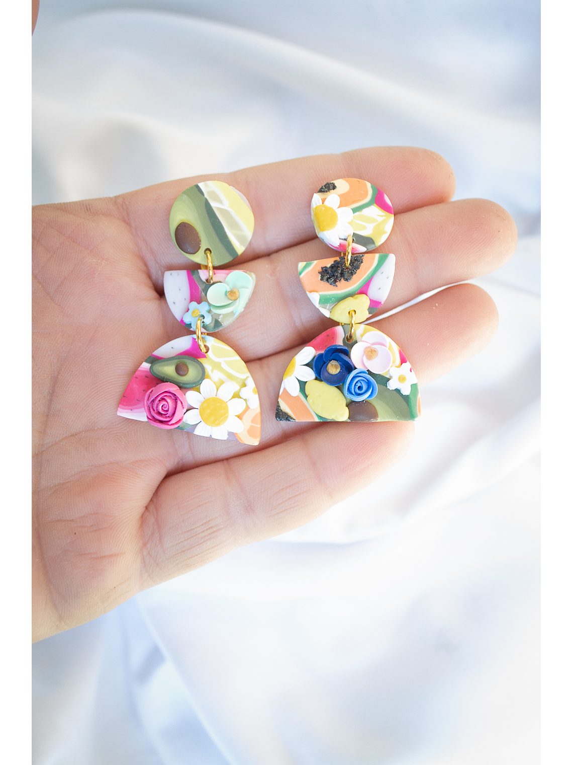 Aritos Frutas y flores  3