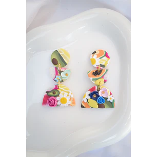 Aritos Frutas y flores 