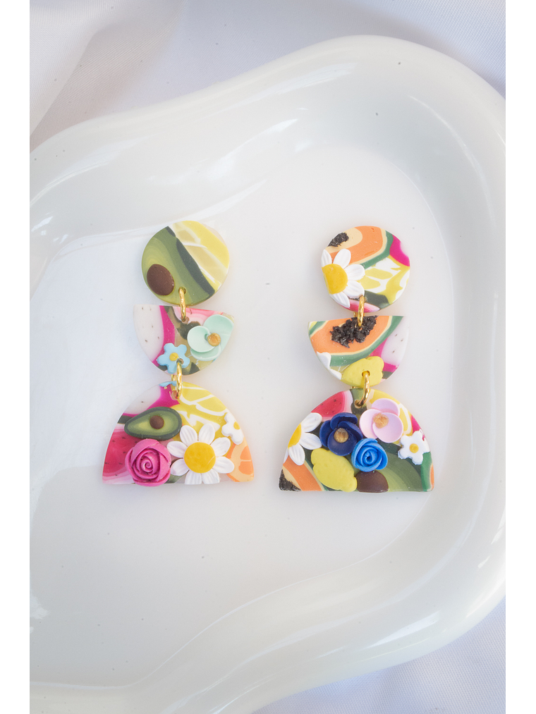 Aritos Frutas y flores  1