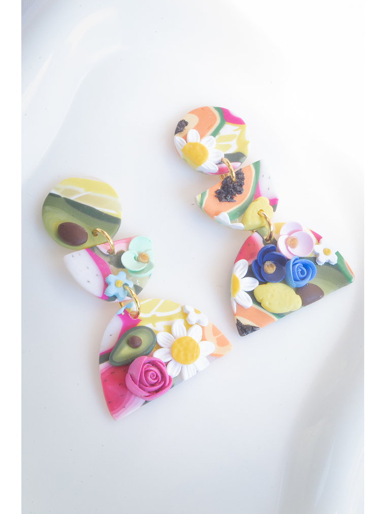 Aritos Frutas y flores  2