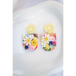 Aritos Frutas y flores 