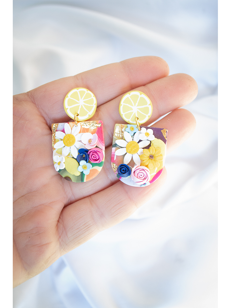 Aritos Frutas y flores  3