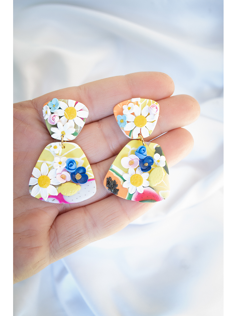 Aritos Frutas y flores 3