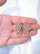 Aritos hojas otoñales  - Miniatura 3