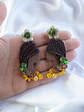 Aros Mujer soñadora Afro - Miniatura 2