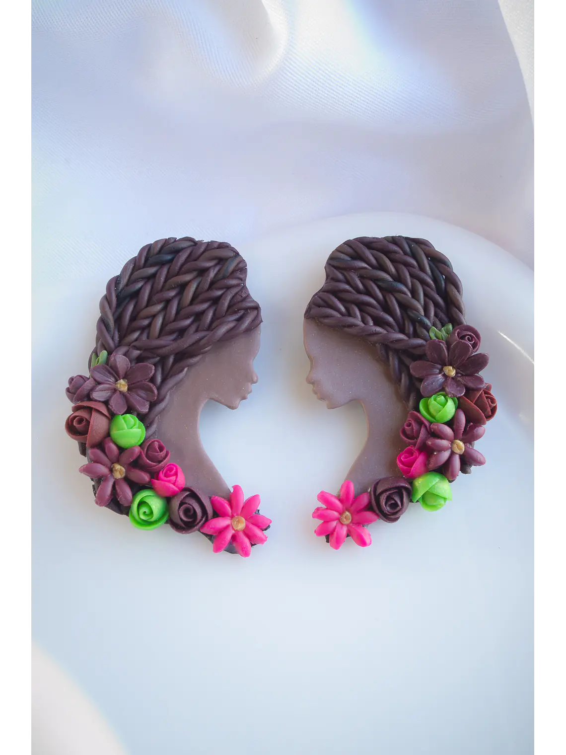 Aros Mujer soñadora Afro 1
