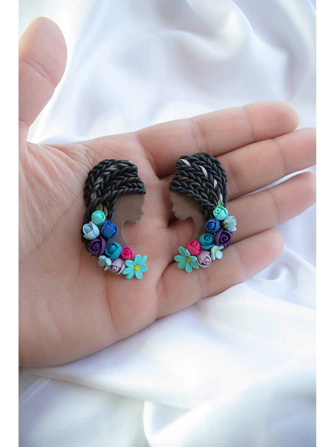 Aros Mujer soñadora Afro 2