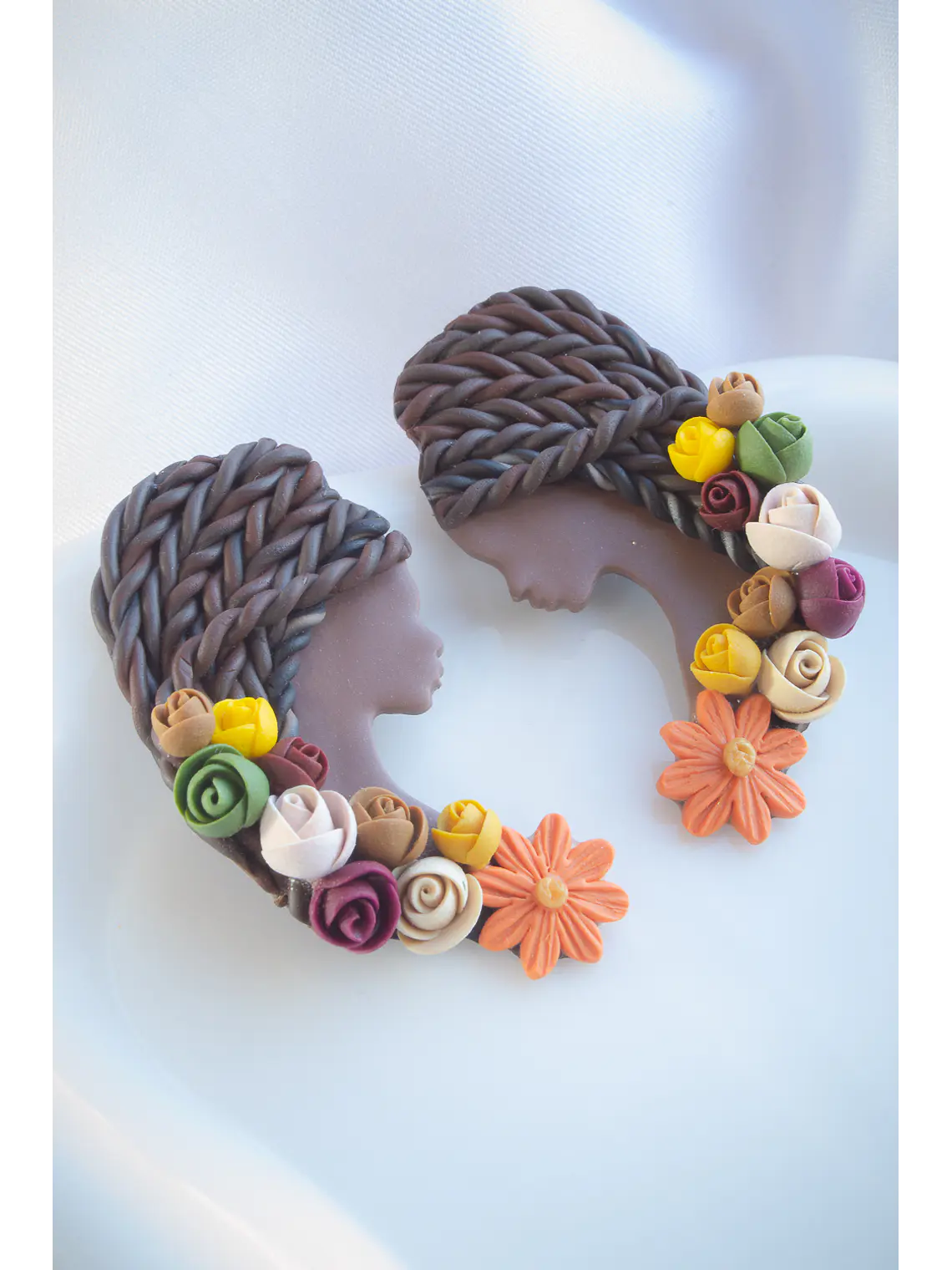 Aros Mujer soñadora Afro 2