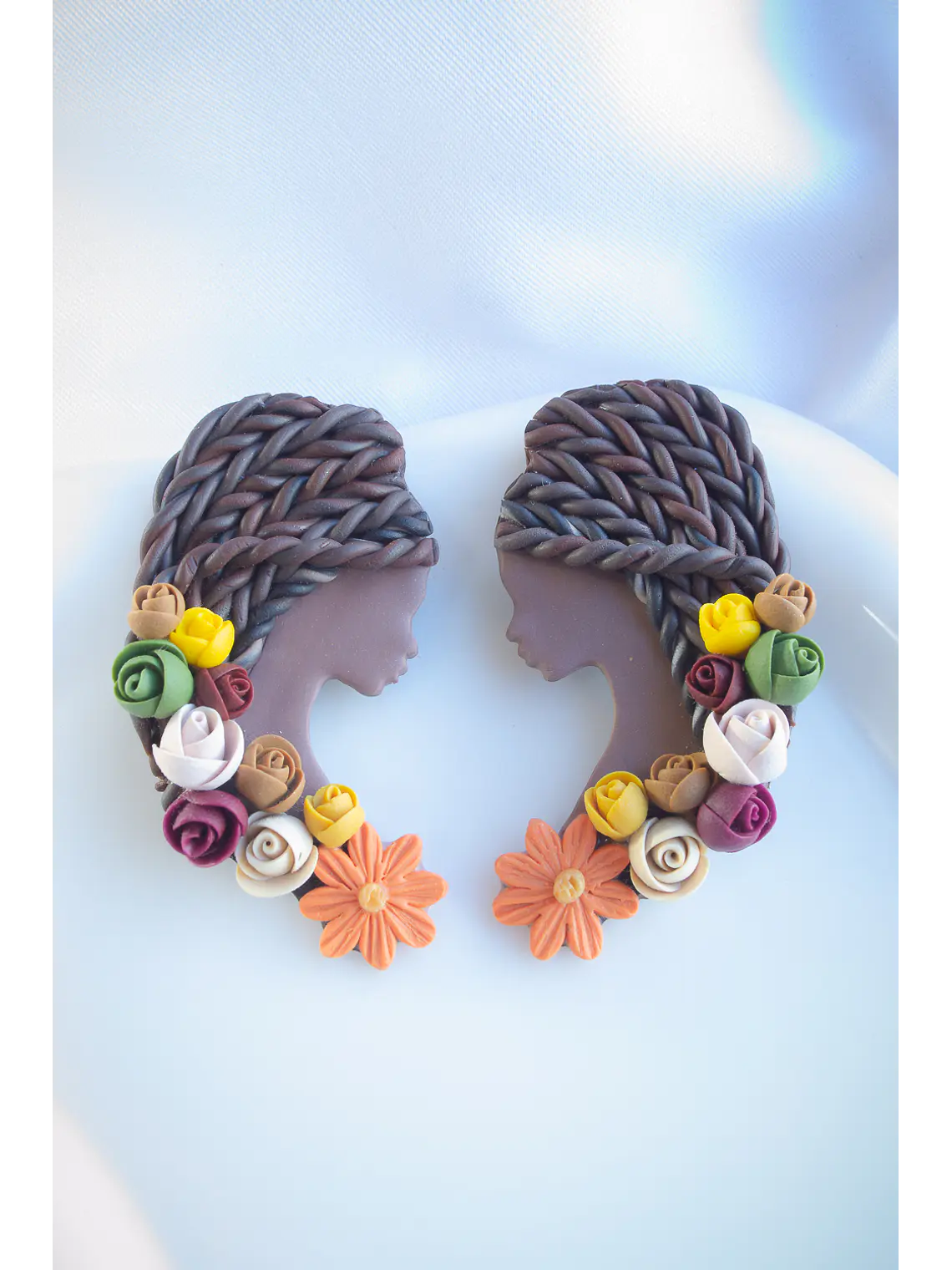 Aros Mujer soñadora Afro 1