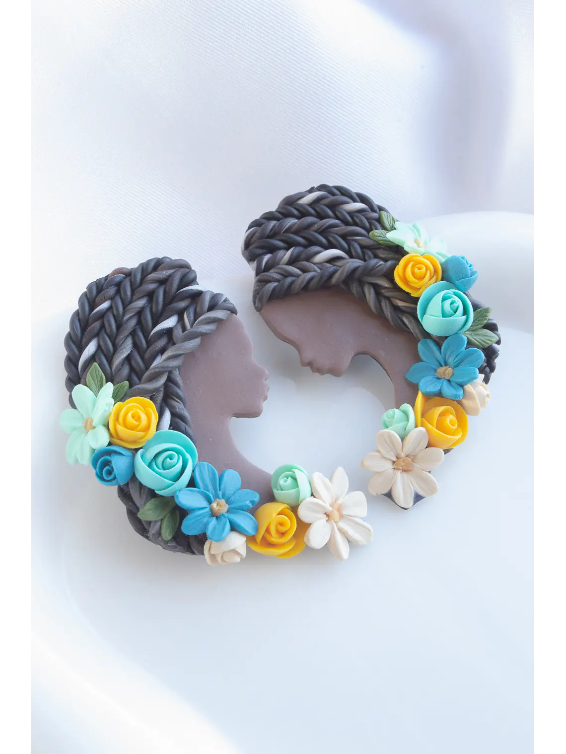 Aros Mujer soñadora Afro 1