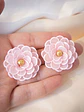 Aritos camelias  - Miniatura 3