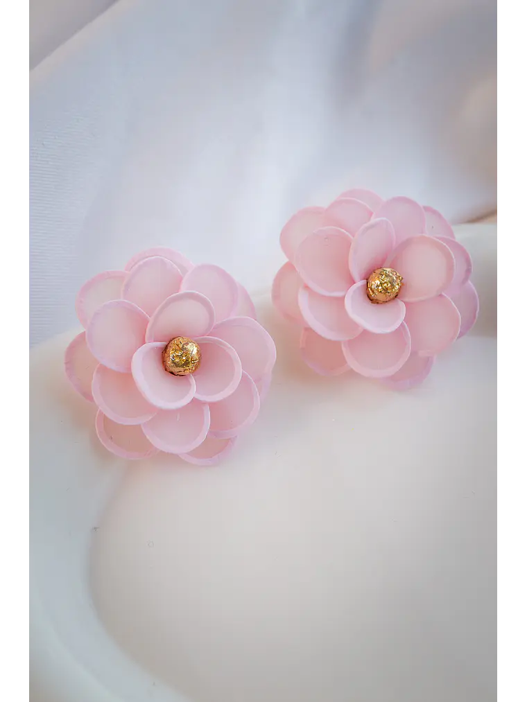 Aritos camelias  1