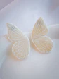 Aritos alas de mariposas blancas  - Miniatura 1