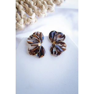 Aritos modelo scrunchys 4 cms