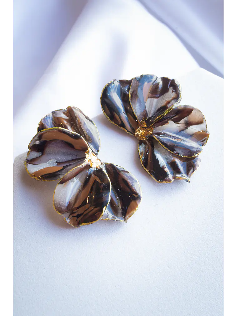 Aritos modelo scrunchys 4 cms 3