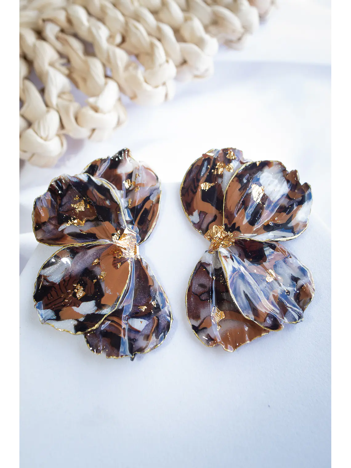Aritos modelo scrunchys 6 cms 1