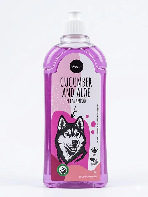 Shampoo Nene Pepino Y Aloe Para Perros 500ml