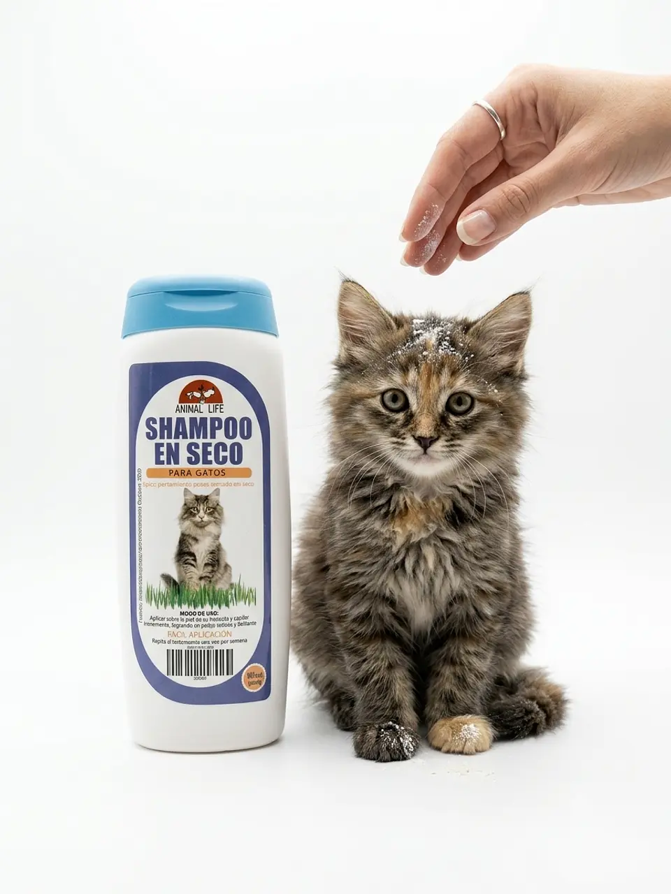 Shampú en seco para gatos 1