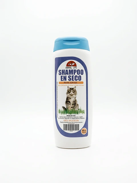 Shampú en seco para gatos