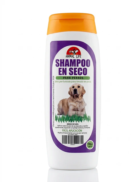 Shampú en seco para perro