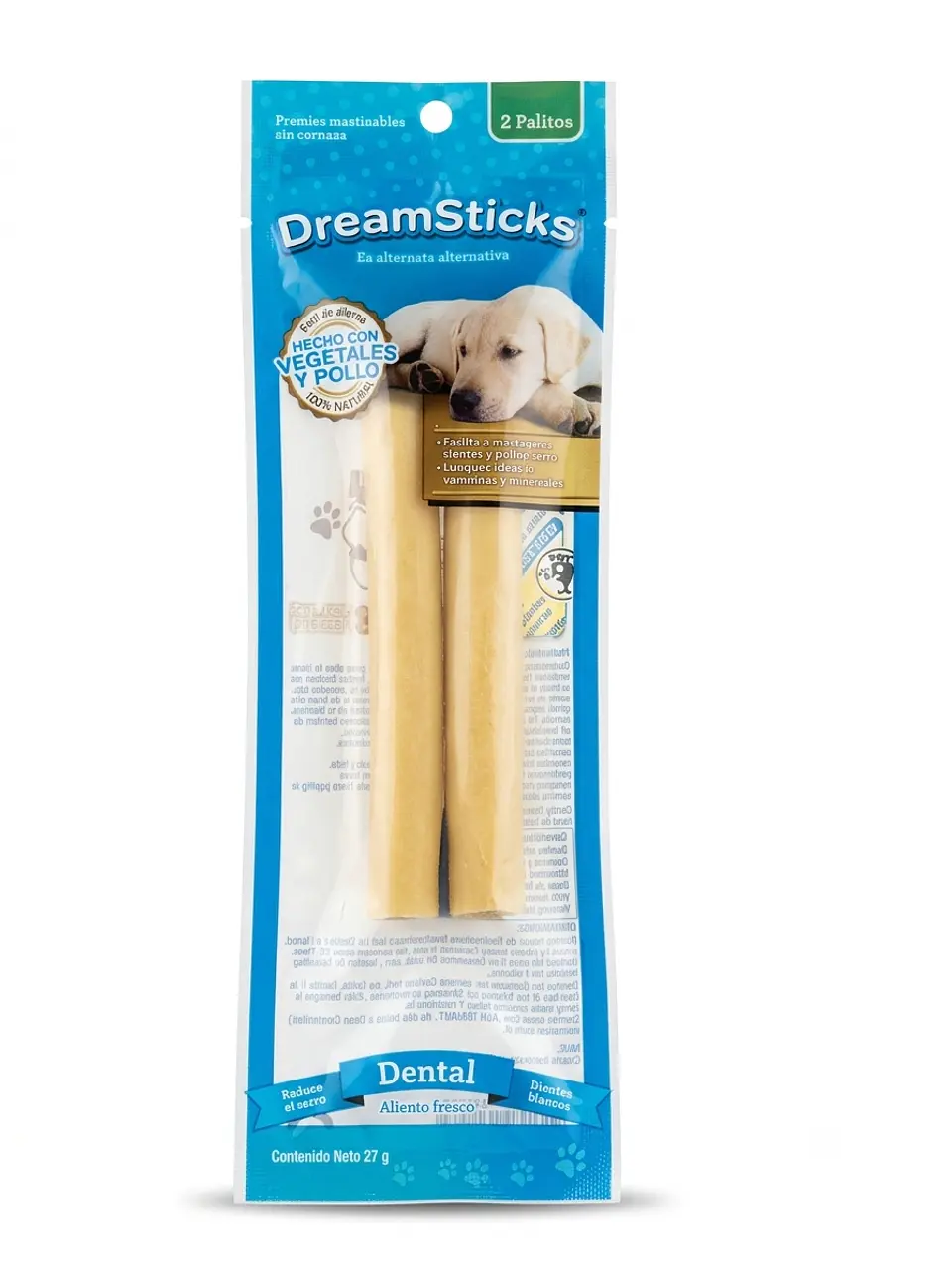 Dream sticks hecho con vegetales y pollo 1