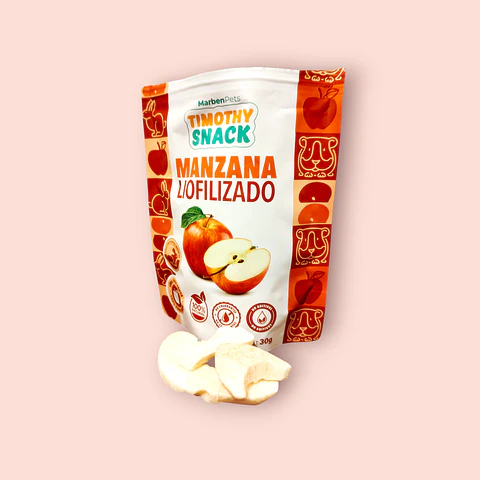 Manzana Liofilizada
