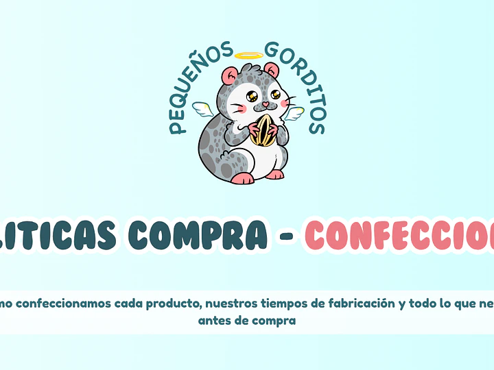 Políticas de compra - Confecciones