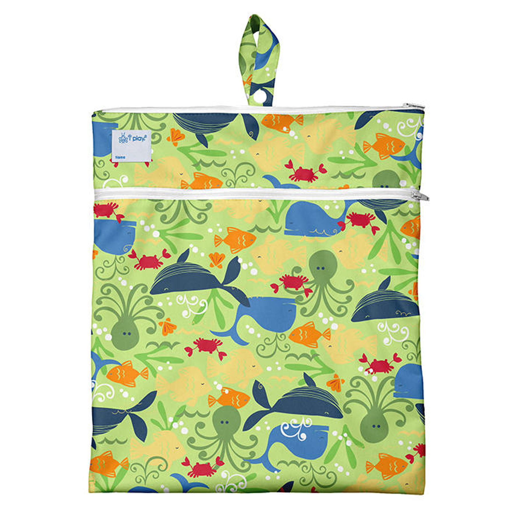 Bolso Impermeable Verde Sealife Green Sprouts