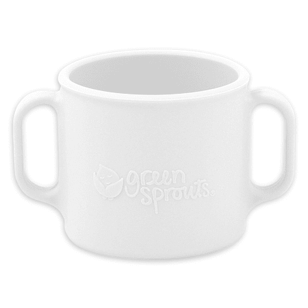 Vaso de Silicona con Asas  Blanco