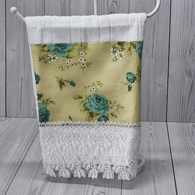 Toalha de Lavabo - Floral Tiffany