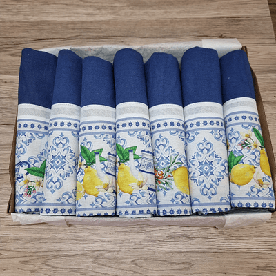 Caixa Semaninha  - Limões em Azul   REF40