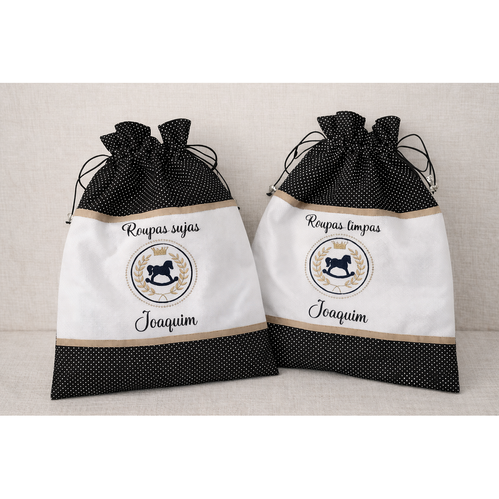 Saquinhos de Roupa Limpa e Usada