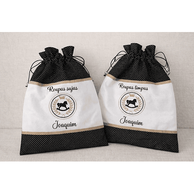 Saquinhos de Roupa Limpa e Usada