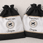 Saquinhos de Roupa Limpa e Usada