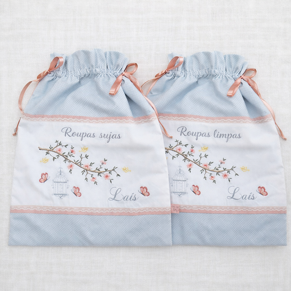Saquinhos de Roupa Limpa e Usada